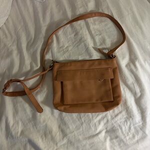 Universal Thread Cognac Blush Faux Leather Crossbody Bag | Target